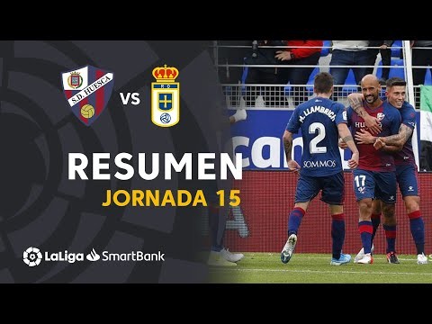 Resumen de SD Huesca vs Real Oviedo (3-1)