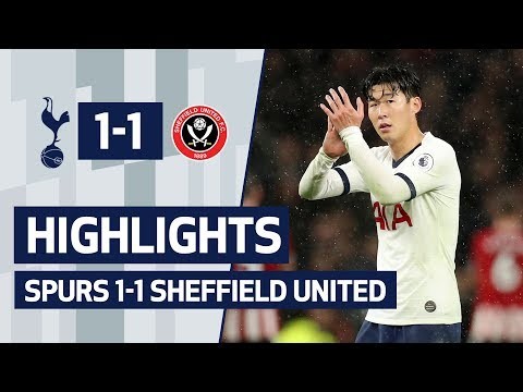 HIGHLIGHTS | SPURS 1-1 SHEFFIELD UNITED