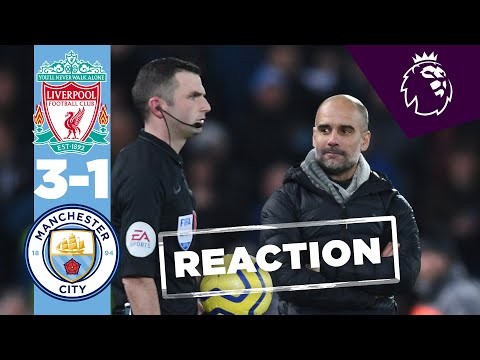 PEP REACTS TO LIVERPOOL DEFEAT | LIVERPOOL 3-1 MAN CITY