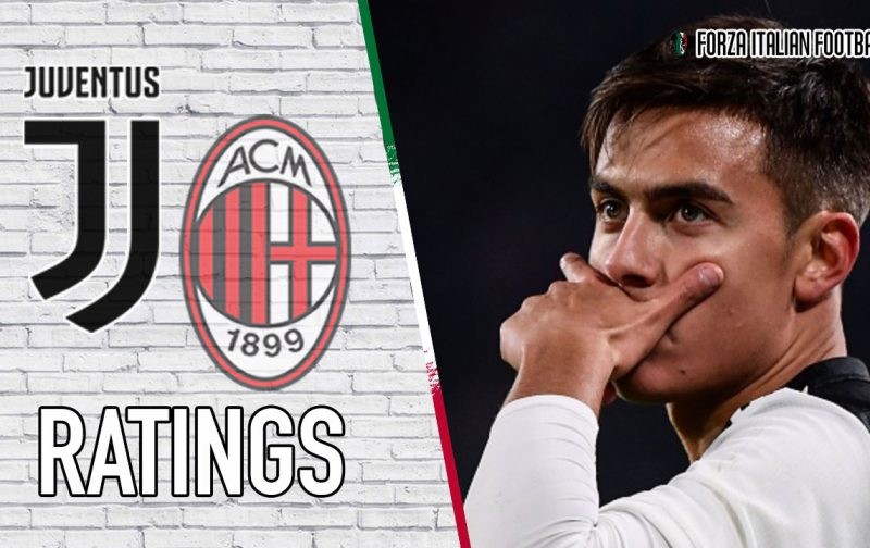 Juventus Ratings: Dybala decides it