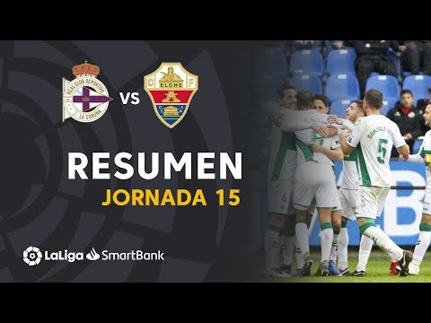 Resumen de RC Deportivo vs Elche CF (1-3)
