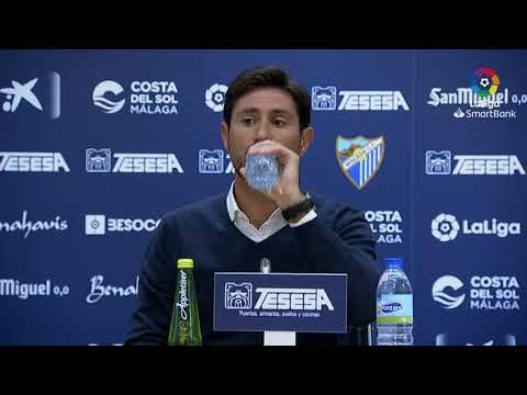 Rueda de prensa de Víctor Sánchez del Amo tras el Málaga CF vs CF Fuenlabrada (0-0)