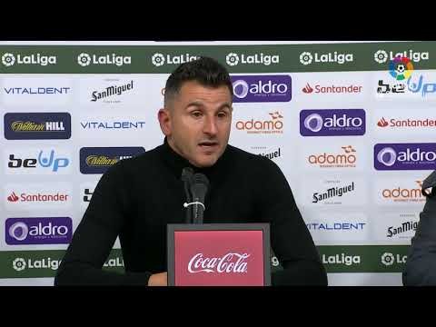 Rueda de prensa de Iván Ania tras el Real Racing Club vs SD Ponferradina (2-2)