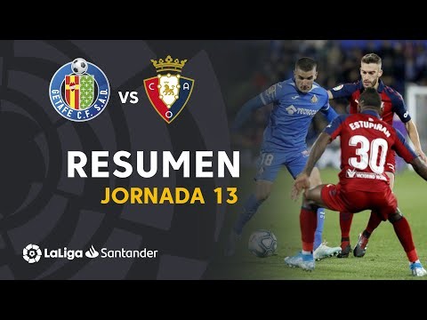 Resumen de Getafe CF vs CA Osasuna (0-0)