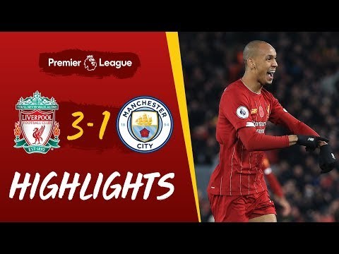 Liverpool 3-1 Man City | Fabinho's stunner helps Reds beat City | Highlights