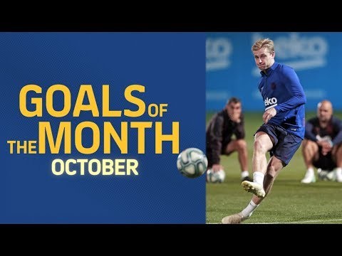 GOALS OF THE MONTH | October's training sessions