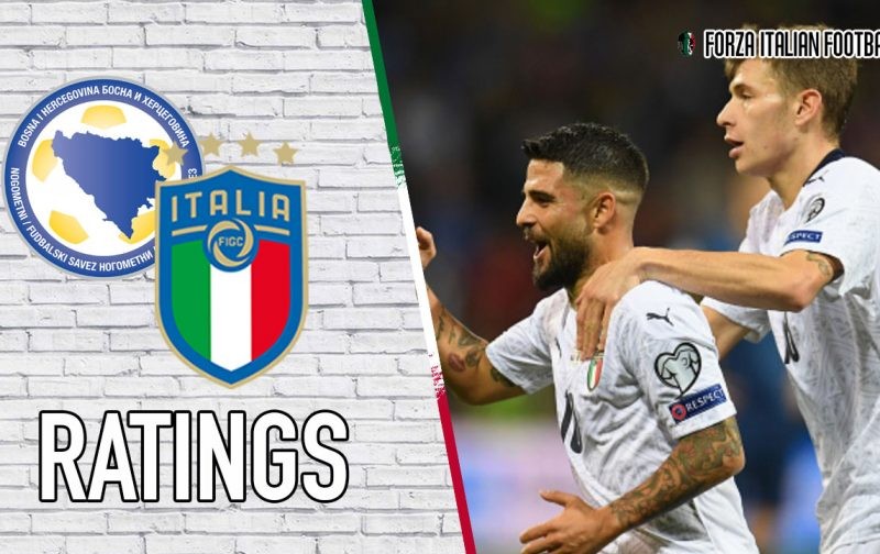 Italy Player Ratings: Bernardeschi and Barella inspire