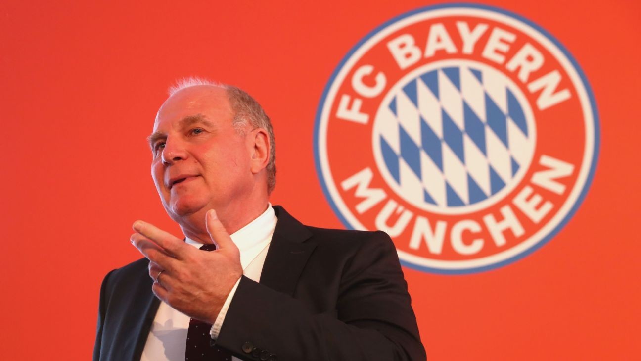Uli Hoeness steps down as Bayern Munich president