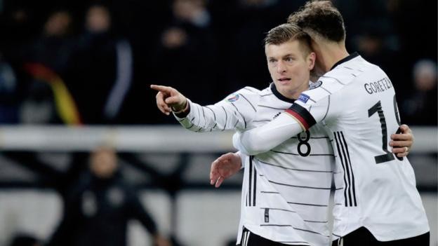 Germany 4-0 Belarus: Toni Kroos stars as Germany book place at Euro 2020