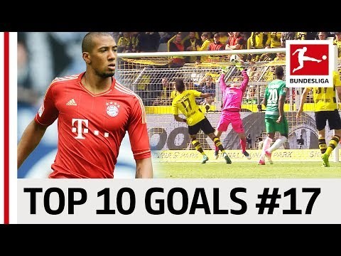 Top 10 Goals Jersey Number 17 - Aubameyang, Boateng, Bruma & Co.