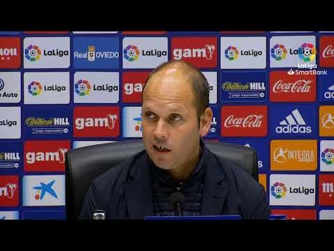 Rueda de prensa de José Alberto López tras el Real Oviedo vs Real Sporting (0-0)