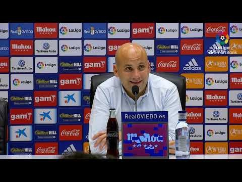 Rueda de prensa de Javier Rozada tras el Real Oviedo vs Real Sporting (0-0)