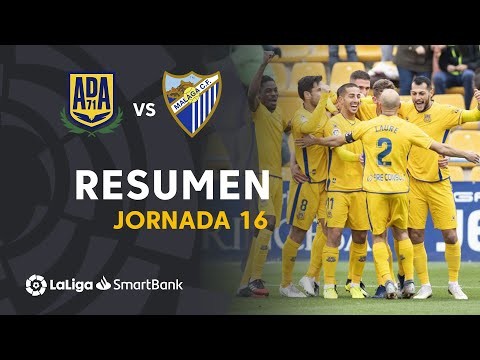 Resumen de AD Alcorcón vs Málaga CF (1-0)