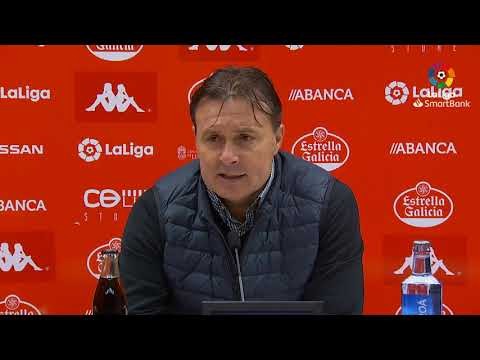 Rueda de prensa de Cristóbal Parralo tras el CD Lugo vs Real Racing Club (1-1)