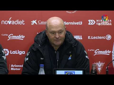 Rueda de prensa de Pepe Mel tras el CD Lugo vs UD Las Palmas (2-1)