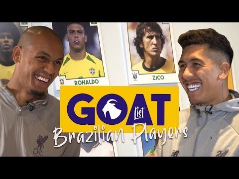 Firmino and Fabinho pick the 'GOAT' - Brazilian edition | Ronaldo, Ronaldinho, Pele?
