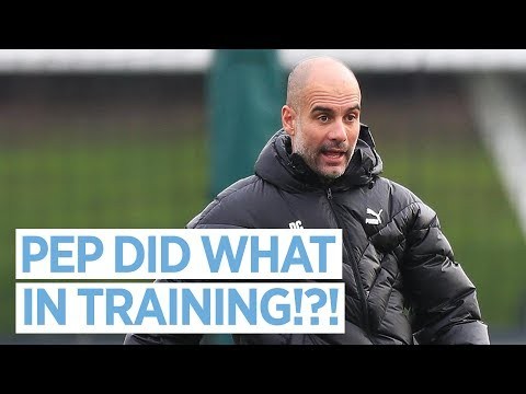 PEP DID WHAT IN TRAINING!?! | MAN CITY