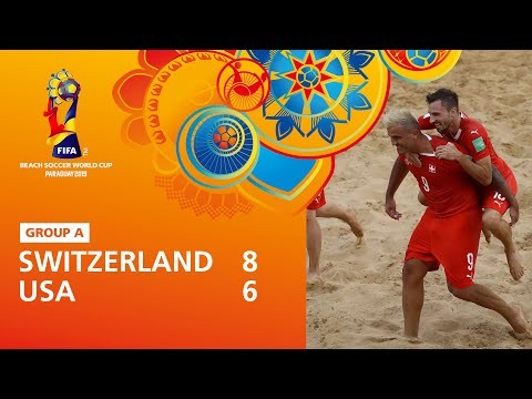 Switzerland v USA [Highlights] - FIFA Beach Soccer World Cup Paraguay 2019™