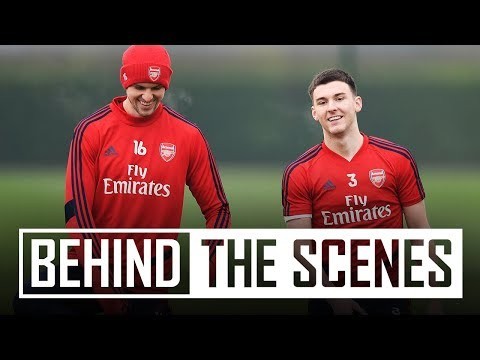 Behind the scenes at Arsenal training centre