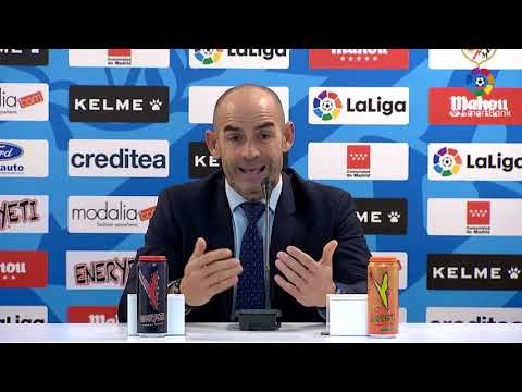 Rueda de prensa de  Paco Jémez tras el Rayo Vallecano vs Real Zaragoza (0-1)