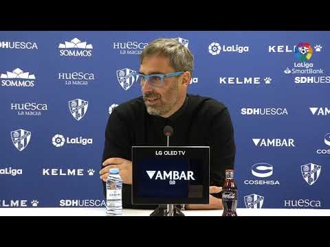 Rueda de prensa de  Jon Pérez Bolo tras el SD Huesca vs SD Ponferradina (2-0)