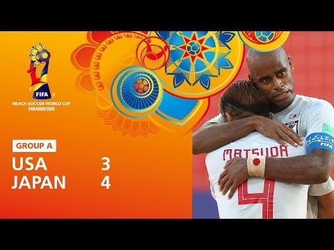 USA v Japan [Highlights] - FIFA Beach Soccer World Cup Paraguay 2019™