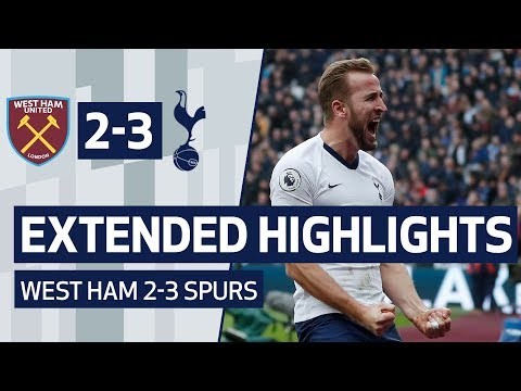 EXTENDED HIGHLIGHTS | WEST HAM 2-3 SPURS