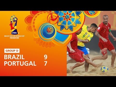 Brazil v Portugal [Highlights] - FIFA Beach Soccer World Cup Paraguay 2019™