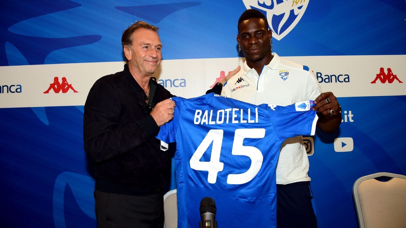 Balotelli racial remark by president Cellino a 'joke' - Brescia