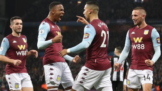 Aston Villa 2-0 Newcastle: Villa win on Steve Bruce's return