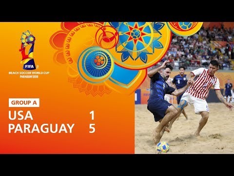 USA v Paraguay [Highlights] - FIFA Beach Soccer World Cup Paraguay 2019™