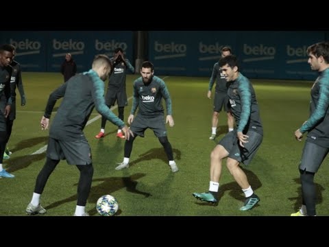 LIVE | Watch the team's Champions League workout