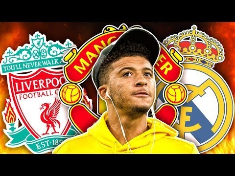 Liverpool, Real Madrid, & Manchester United Battle For Unhappy Jadon Sancho! | Euro Transfer Talk