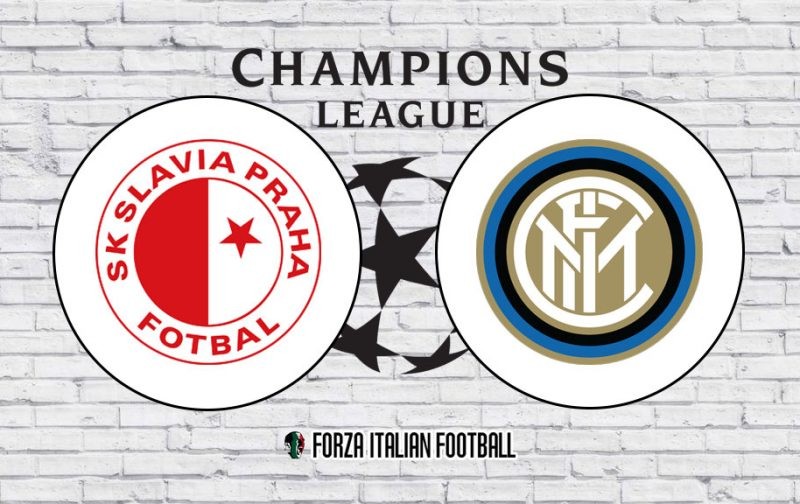 Slavia Prague v Inter: Official Line-Ups