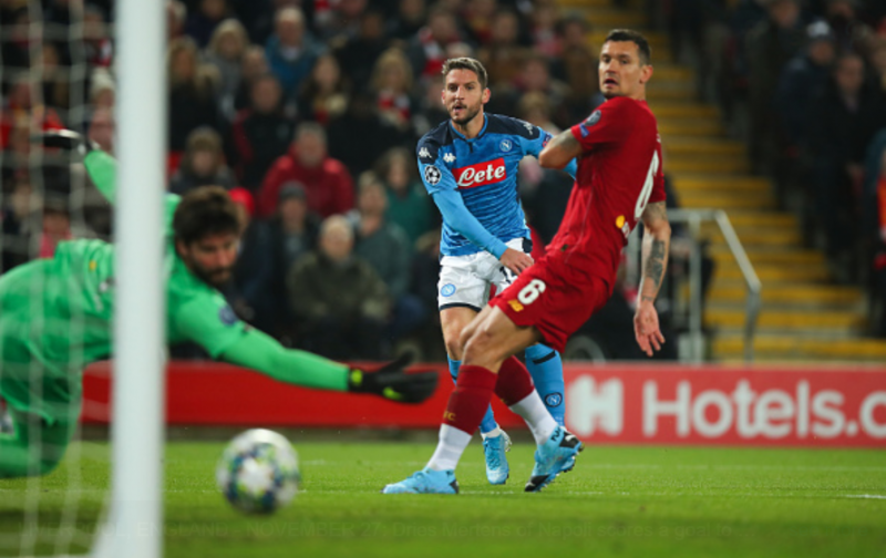 Napoli hold out for Liverpool draw to keep Champions League hopes alive