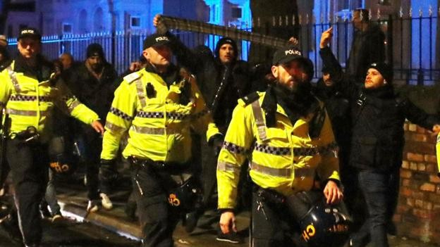 Champions League: Five Napoli fans arrested before Liverpool match