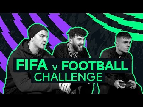 FIFA v Football | Chelsea influencers go head-to-head with free-kicks, crossbar challenge & FIFA20
