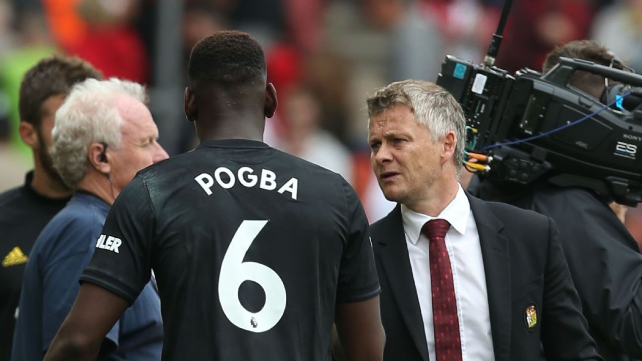 Man United's Pogba defended by Solskjaer: 'No one can doubt his professionalism'