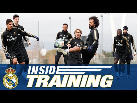 Real Madrid's final training session before taking on Alavés!