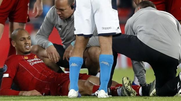 Fabinho: Injured Liverpool midfielder out until next year