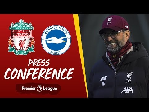 Jürgen Klopp's pre-match press conference | Brighton