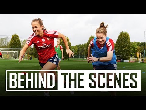 Behind the scenes | Drone special | Arsenal Women training