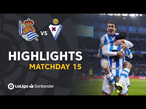 Highlights Real Sociedad vs SD Eibar (4-1)
