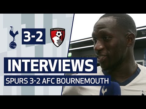 PLAYER REACTION | MOUSSA SISSOKO AND TOBY ALDERWEIRELD ON BOURNEMOUTH WIN | Spurs 3-2 Bournemouth