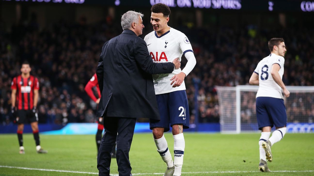 Jose Mourinho gushes over Tottenham's 'amazing' Dele Alli