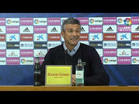 Rueda de prensa de  José Luis Martí tras el Real Zaragoza vs Girona FC (3-3)