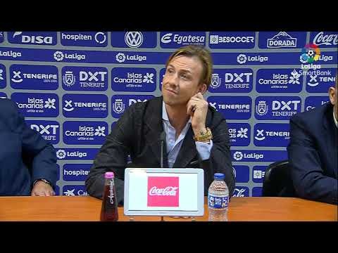 Rueda de prensa de  Guti tras el CD Tenerife vs UD Almería (1-3)