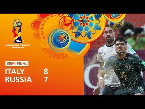 Italy v Russia [Highlights] - FIFA Beach Soccer World Cup Paraguay 2019™