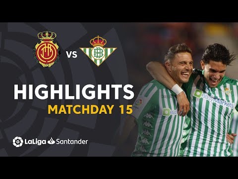 Highlights RCD Mallorca vs Real Betis (1-2)