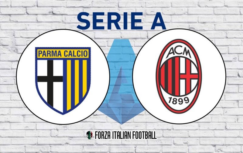 Parma v AC Milan: Official Line-Ups